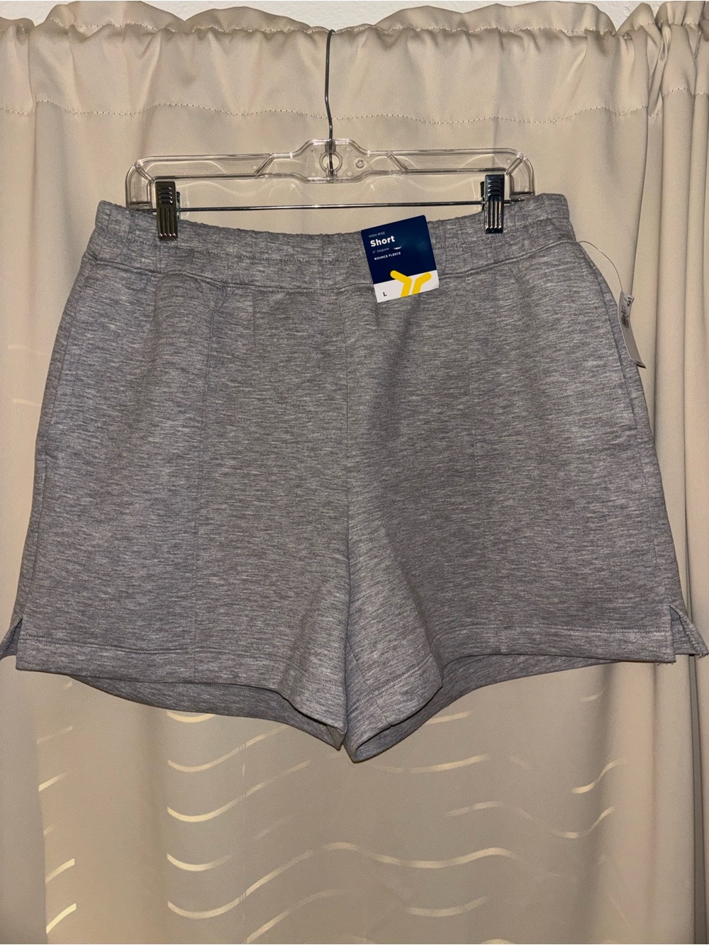 Old Navy Light Grey Heather Athletic Lounge Shorts